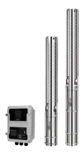 Bomba solar sumergible Handuro HD-3SSC6 150 V AC/DC 1,1 kW