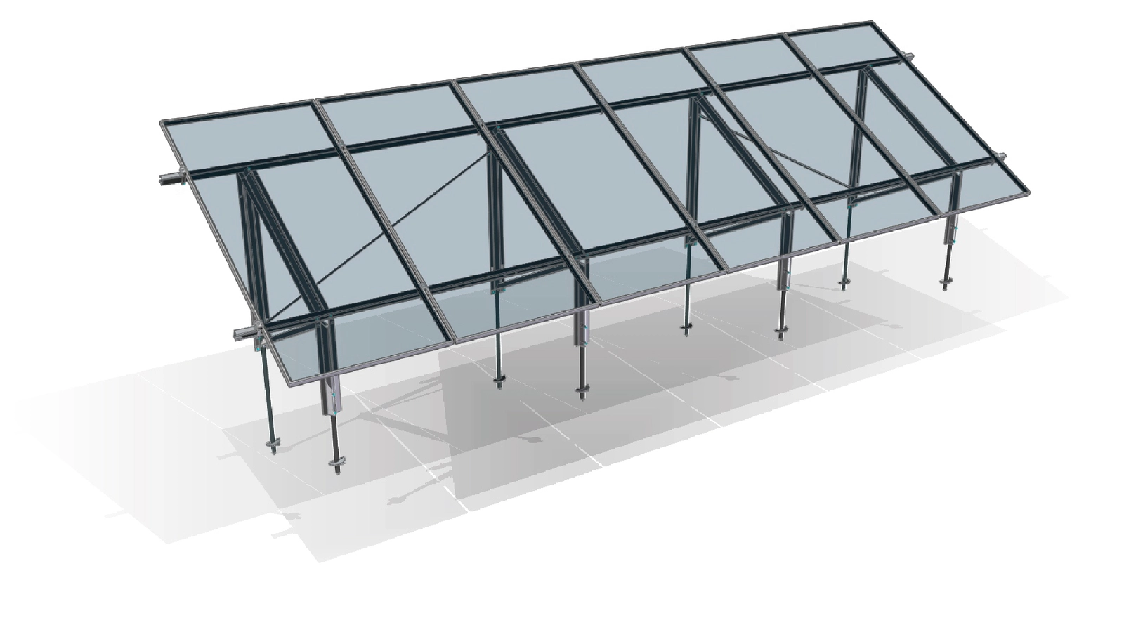 Kit multipanel reforzada C60 Tonka para 5 paneles