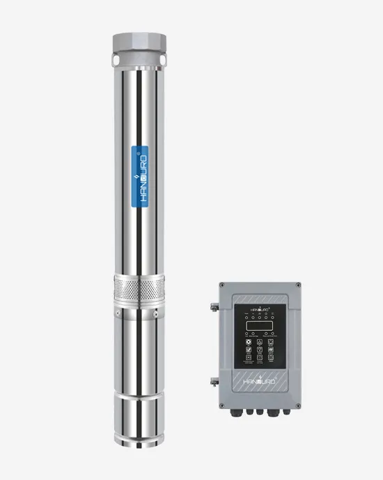 Bomba sumergible helicoidal Handuro HD-2SS1.5 36 V DC pozo 2'' 210 W