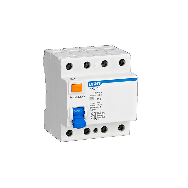 Interruptor diferencial tetrapolar Chint NXL 300 mA clase A 6 kA 40 A