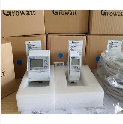 Medidor trifásico con transformadores Growatt TPM-CT-E hasta por fase 100 A