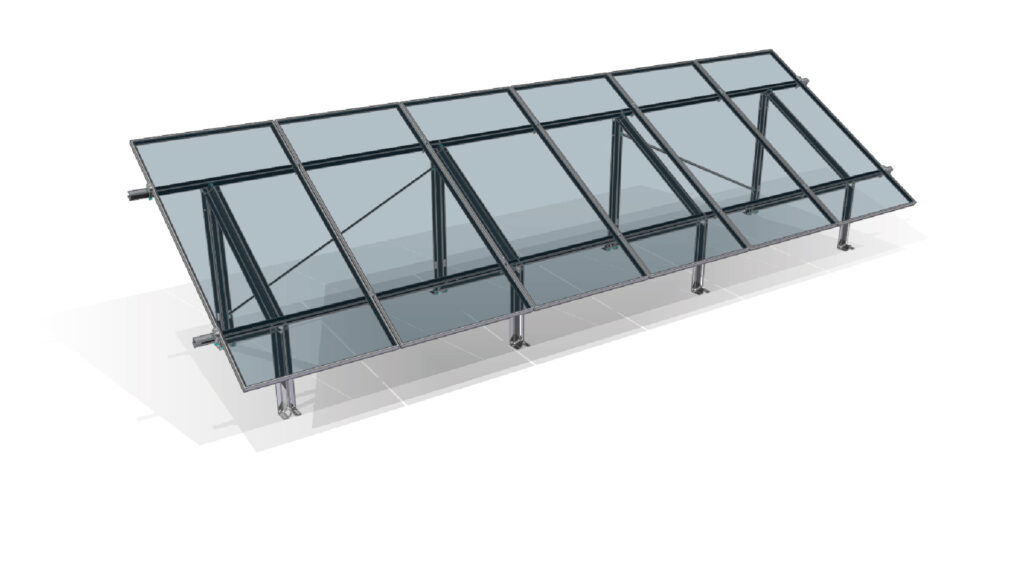 Kit multipanel reforzada C60 Tonka para 4 paneles