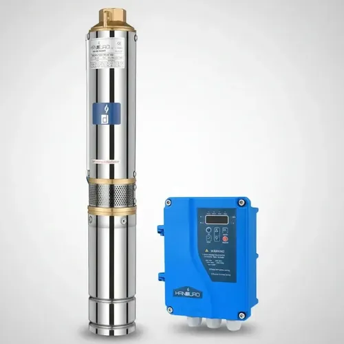 Bomba sumergible centrífuga Handuro HD-3SSC4.5 48 V DC pozo 3'' 600 W