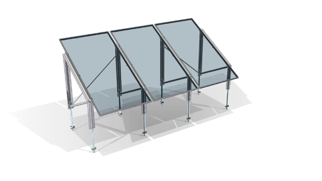 Kit multipanel reforzada C60 Tonka para 3 paneles
