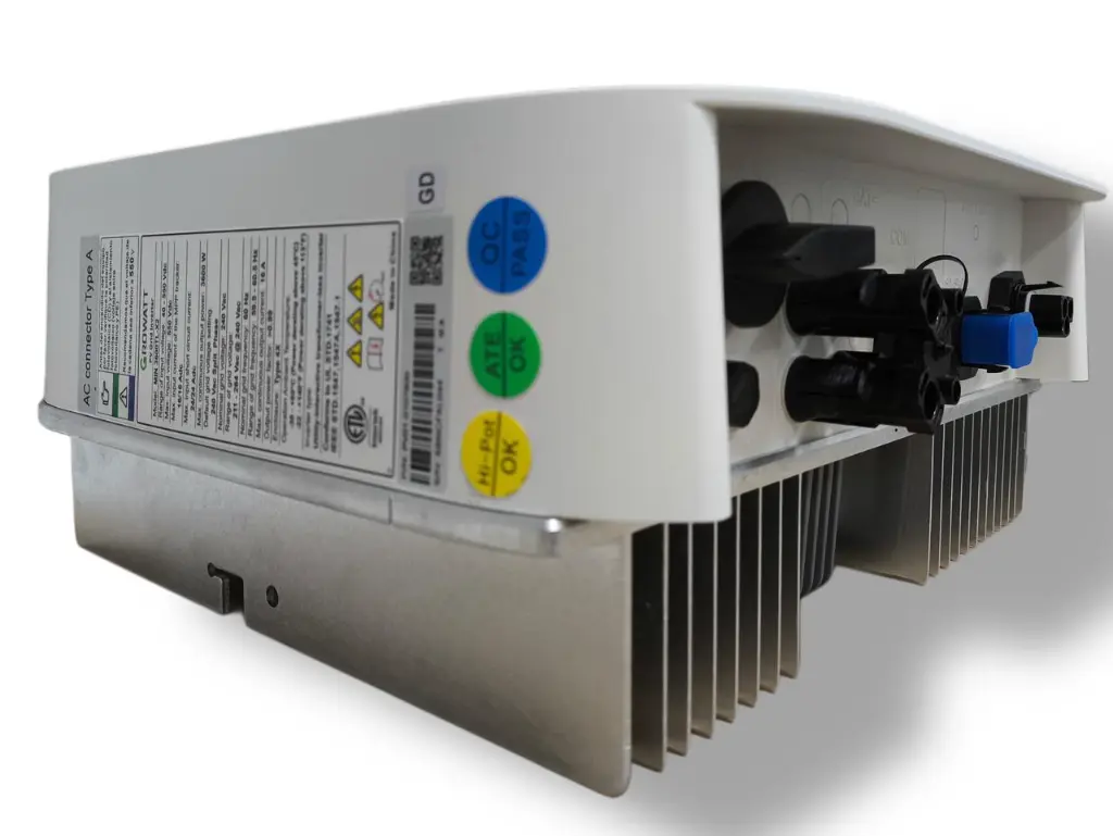 Inversor on-grid Growatt MIN 3600TL-X2 monofásico 2 MPPT 3,6 kW 230 V