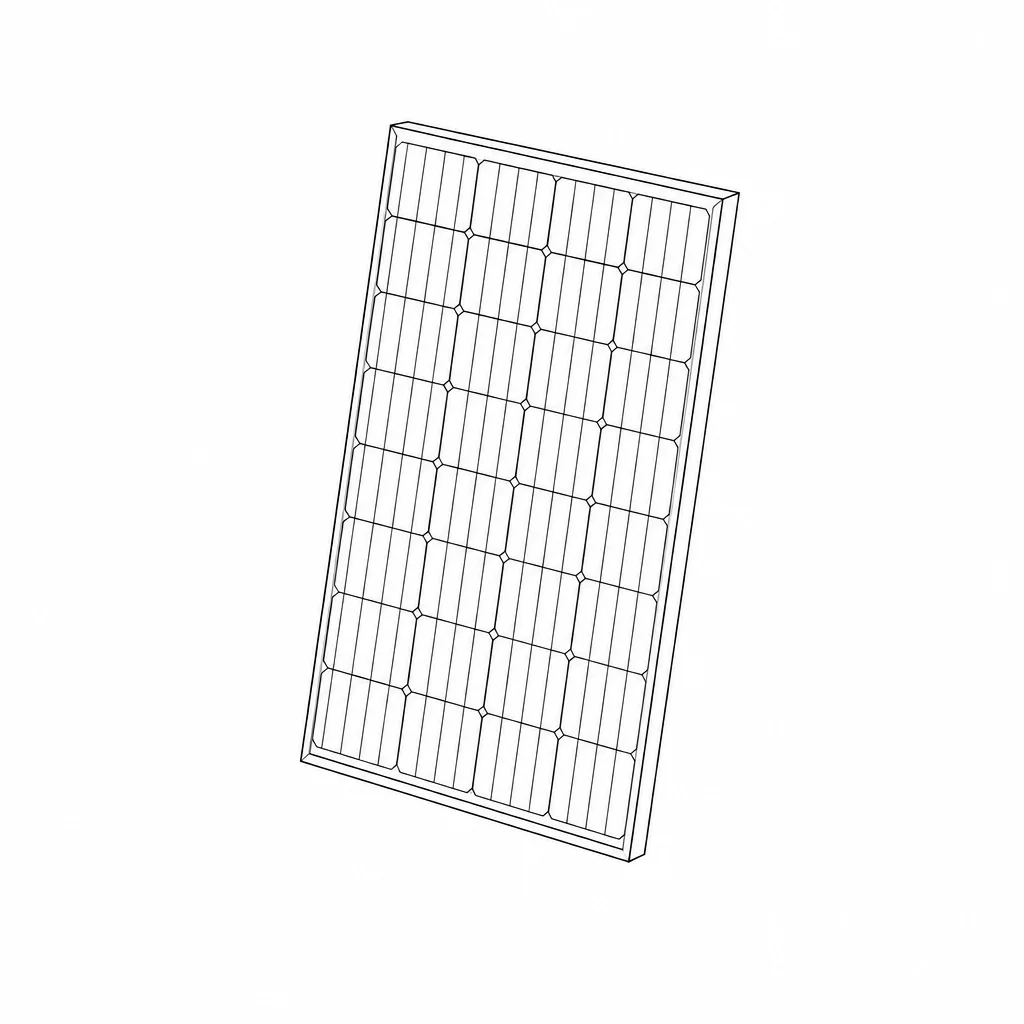 Panel solar Amerisolar PERC full black 580 W 144 celdas