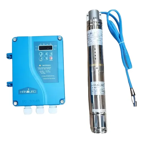 Bomba solar sumergible Handuro HD-4SC7 110 V DC 1,1 kW