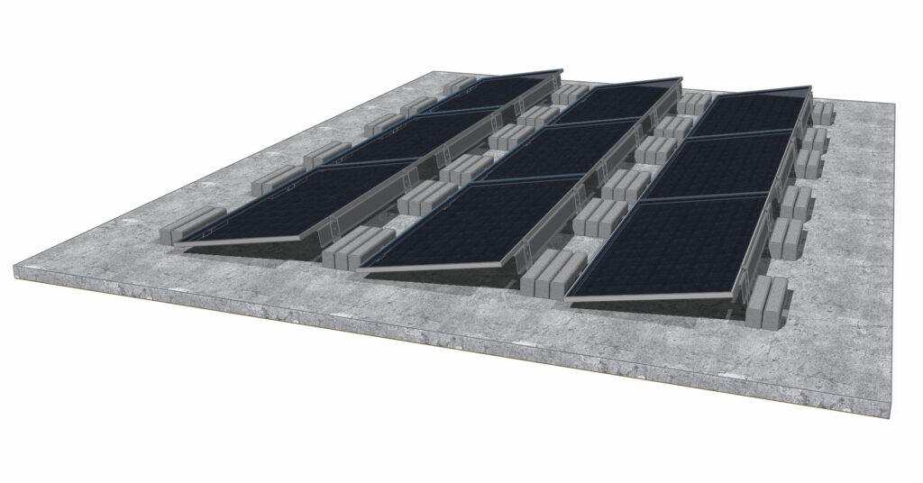 Estructura multipanel Tonka C60 reforzada para 13 paneles