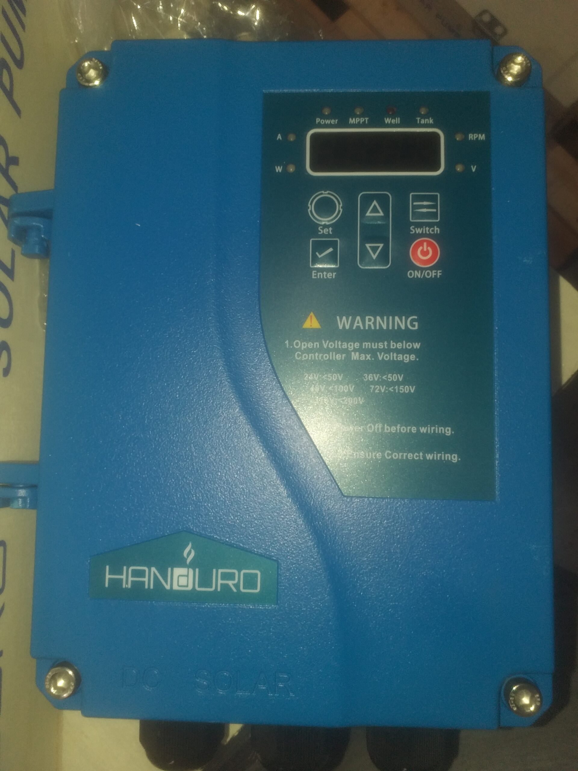 Controlador Handuro AC/DC CBOX 280 V 2,2 kW